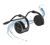 Mokeum Bluetooth Wireless Sports Headphone, Bluetooth 5.0 Neckband Around Head Headphones, Lightweight Foldable Wireless Sports Sweatproof Headset for Gym/Yoga/Travel