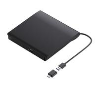 Mokeum Lecteur CD DVD externe, portable USB 3.0 et lecteur CD/DVD RW de type C, graveur compatible avec ordinateur portable de bureau, ordinateur pour Windows 7/8/10/11, Mac MacBook Pro/A-ir