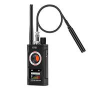 Mokhike Detecteur de Camera et Micro Espion, Bug Détecteur RF sans Fil, Détecteur de Micros GPS, GSM ÉCoute Device Finder Radar Radio Scanner Signal sans Fil Alarme pour Bureau, Domicile, Hôtel