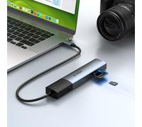 Mokin Adaptateur USB C vers USB C 3.0 + 2 USB A 3.0 + SD/TF 2.0 + HDMI 4K @60 + PD