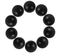 MOKKHNB 10 Pièces Boule et Résiste aux Intempéries Sphérique Résistante aux UV Noire en Plastique Minimise L'évaporation de l'eau pour Plan d'eau Artificiel et Réservoir pour Paysages