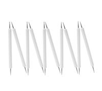 MOKKHNB 10 pièces Lot de Stylets Gaufrage Double-embouts pour Peinture Pointillée et Transfert Carboné Stylos Légers pour Gaufrage Argile Mandala et Sculpture Débutants