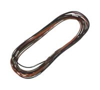 MOKKHNB 12 Pièces Bande Élastique en Nylon pour Cahier Taille Flexible et Extensible, Fermeture Pratique pour Bureau et École, Accessoire pour Journaux de Voyage