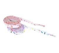 MOKKHNB 2 paires Lacets pour Sneakers Tissu Colorés Lacets pour Baskets et Accessoires Mode pour Femmes et Hommes