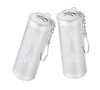 MOKKHNB 2 pièces Infuseur à Thé Inox Lot de Filtre à Épices Multifonction Maille Fine Portable pour Thé Vrac Cuisine et Infusion