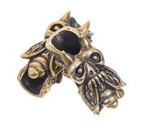 MOKKHNB 2 pièces Pendentifs Abeille Laiton Breloques DIY Artisanales pour Bracelets et Boucles Oreilles Charms Espacement Abeilles Vintage pour Créations Artistiques