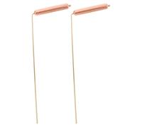 MOKKHNB 2 Pièces Pure Dowsing Rods for Ghost Hunting and Water Divination Lightweight High Precision Tools for Efficient Locating