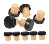 MOKKHNB 24pièces Bouchons pour Bouteille De Vin Rouge Bouchons Liège Antidérapants Joints Bouteille Réutilisables pour Maison Bar Restaurant