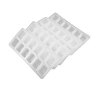 MOKKHNB 4 Pièces Moule en Silicone Rectangulaire pour DIY Mahjong, Résistant et Facile à Démouler, pour Travaux Manuels et Créations en Résine