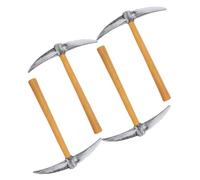 MOKKHNB 4 pièces Set de Accessoires Scène Nains Plastique et Éponge Décoration Unique pour Fête et Performance