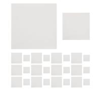 MOKKHNB 40 Feuilles Papier Thermique pour Four à Micro-ondes en Fibre de Verre Résistant Feu, 40 Feuilles pour Transfert Céramique Haute Température DIY