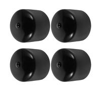 MOKKHNB 4pièces Rubber Trailer Axle Dust Caps Wheel Hub Bearing Protectors Dust and Grease Resistant End Covers for Boat and Cargo Trailers Easy to Install