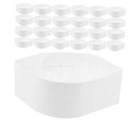 MOKKHNB 50Pcs Toque De Chef Maison École Cuisine Servir Hommes Rétro Classe Chef Couvre-Chefs Casquette De Restauration Chef Crâne Casquette De Travail Chapeau Casquettes De
