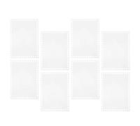 MOKKHNB 8pcs Bases de Paquet en Acrylique Transparent Rectangle 2mm pour Tissage et Fond de Paquet Résistant la Déformation pour Projets de Crochet