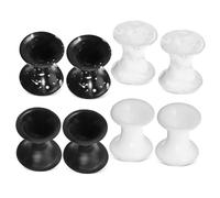 MOKKHNB 8pièces Tunnels Oreille Souples Silicone Pour Hommes Et Femmes Écarteurs à Double Évasement Flexibles Bouchons Pour Étirement Et Perçage Oreilles