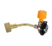 MOKKHNB Adaptateur de Valve Compact et Portable pour Réservoir de Gaz Liquide Connecteur Stable et Compatible avec Divers Bouteilles de Gaz pour Camping et Plein Air