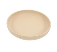 MOKKHNB Assiette Silicone Antidérapante pour Personnes Situation de Handicap Assiette Renversement avec Ventouse Vaisselle Portable pour Alimentaire Couleur