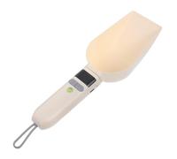 MOKKHNB Balance Électronique Multifonction Blanche en Abs Cuisine et Alimentation Animale avec Cuillère de Mesure Numérique Facile à Utiliser pour Croquettes de Chat et Chien