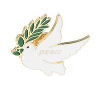 MOKKHNB Broche Femme Vintage Motif Oiseau De Paix Accessoire Mode Décoration Pour Vêtements Châle