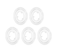 MOKKHNB Cache de Protection de Pignon pour Vélo 5pcs en Plastique Transparent, Montage sans Outil, Protège-Rayons pour Vélo de Montagne, Garde la Cassette Propre