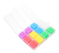 MOKKHNB Colle à Point de Croix DIY pour Peinture Diamant 96 Pièces en Plastique, Adhésif pour Strass et Tissu, Outil pour Débutants en Dessin Diamant