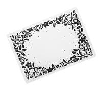 MOKKHNB Dossier de Gaufrage Plastique DIY pour Scrapbooking Moule Plastique avec Motifs Fleurs pour Fabrication de Cartes et Décorations Artisanales