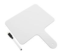 MOKKHNB Double Sided Dry Erase Paddle Whiteboard Set Portable Handheld Writing Board For Classroom Teaching And Games
