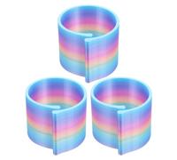 MOKKHNB Ensemble de 3 pinces de rangement pour rouleaux de toile à strass - Support pour rouleaux de toile à peindre, broderie artistique, projets de bricolage, atelier d'artiste/maison