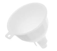 MOKKHNB Entonnoir Cuisine Blanc Réutilisable en Pp, Sûr pour Lave-vaisselle, pour Transférer Sauce Soja et Sel en Usage Quotidien