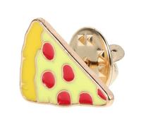MOKKHNB Épingle Étiquette De Pizza Forme Badge Alimentaire De Dessin Animé Pour Cols Et Châles Épingle Étiquette De Pizza Rétro