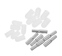 MOKKHNB Épingles de Support d'Étagère en Acier Inoxydable Lot de 6, Fixation Invisible pour Étagères et Casiers de Rangement, Compatibles Panneaux 1/5 Pouce