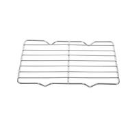 MOKKHNB Étagère à Biscuits en Acier Inoxydable Argenté, Grilles de Refroidissement Robustes et Pratiques pour Barbecue Intérieur et Extérieur