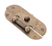 MOKKHNB Fermoir de Boîte Ancienne Simple et Facile à Installer Vintage en Cuivre pour Coffret à Bijoux et Boîte en Bois pour Réparer ou Créer