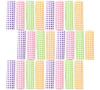 MOKKHNB Feuilles de Papier Sulfurisé Coloré 400 Pièces 20X20 CM Imperméables et Anti-Graisse pour Emballage Alimentaire Restauration et Food Trucks