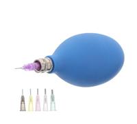 MOKKHNB Flacon Applicateur Souple Précision pour Poterie en Céramique Outil de Sculpture en Argile Bleu Flacon Presseur pour Émail et Glaçage Artistique Accessoire Céramique Polyvalent