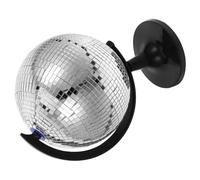 MOKKHNB Globe Disco Créatif en Verre Réfléchissant pour Bureau et Accessoires de Scène, Décor Portable et Tournant pour Décoration Maison et Événements