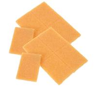 MOKKHNB Gomme Crêpe 10 Pièces en Caoutchouc Souple pour Nettoyage de Résidus d'Adhésif Fournitures Artistiques pour Peinture Aquarelle