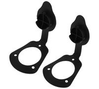 MOKKHNB Kit 2pcs de Joint en Caoutchouc Noir pour Porte-Canne à Pêche Kayak, Support Stable Antidérapant avec Installation Rapide, Accessoire Pêche en Plein Air