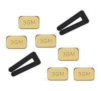 MOKKHNB Kit Clips Métalliques Or Équilibrage Ventilateur de Plafond Corrige le Balancement et Localise le Problème pour Pales de Ventilateur pour Sandales Femme