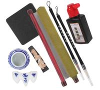 MOKKHNB Kit de Calligraphie Japonaise pour Débutants Comprenant Cahier de Calligraphie et Pinceau Chinois pour Écriture à Eau et Peinture