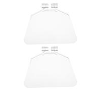 MOKKHNB Kit De Protection Oculaire Pour Meuleuse De Banc 2pcs Plastique Résistant À La Chaleur Protection Anti-Étincelles Pour Travail Sur Table 4.53X3.66In