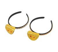 MOKKHNB Lot de 2 coiffes égyptiennes dorées - Coiffe serpent de pharaon égyptien pour femme - Bandeau pour cosplay, idéal pour Halloween, le Carnaval et les fêtes sur l'Égypte antique.