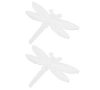 MOKKHNB Lot de 2 Moules en Silicone Forme Libellule Effet Semi-Relief, Faciles à Démouler, pour Décoration Murale Artistique et Projets d'art la Maison