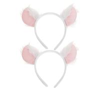 MOKKHNB Lot de 2 serre-têtes animaux amusants : serre-tête oreilles de koala, accessoire de coiffure fantaisie en fourrure, mignon et décoratif pour cosplay et événements sur le thème des
