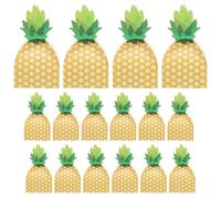 MOKKHNB Lot de 20 Petites Boîtes à Bonbons Ananas en Papier Délicat Boîte Présent pour Mariage et Fête Décoration Tropicale Hawaïenne de Dragées Originale pour Anniversaire et Cotillons