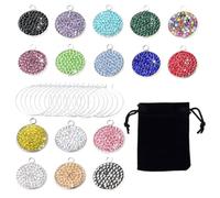 MOKKHNB Lot de Marqueurs pour Verres à Vin en Matériau Synthétique, Ensemble Créatif et Délicat Symboles Colorés pour Fêtes et Identification Facile des Boissons