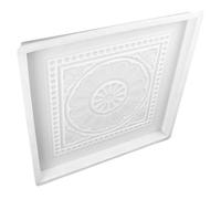MOKKHNB Moule à pavés plastique 40X40X3,5 CM blanc facile à utiliser, imitation ciment pour allées de jardin et parcs de style chinois