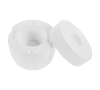 MOKKHNB Moule à Tasse en Céramique Monobloc en Plâtre Blanc pour Moulage Stable, Création Facile de Tasses à Thé Kung Fu, pour Amateurs de Poterie et Cérémonies de Thé