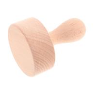 MOKKHNB Outil de Presse à Pâte en Bois pour Tartelettes et Biscuits, Poussoir Multifonction Manche Confortable, Ustensile la Cuisine Adapté aux Desserts Faits Maison