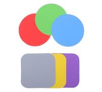 MOKKHNB Ouvre-bocaux 6 pièces pour seniors : tapis antidérapants en caoutchouc, ouvre-boîtes et -bouteilles - Tapis et dessous de verre multi-usages résistants à la chaleur 12,7 cm - Accessoires